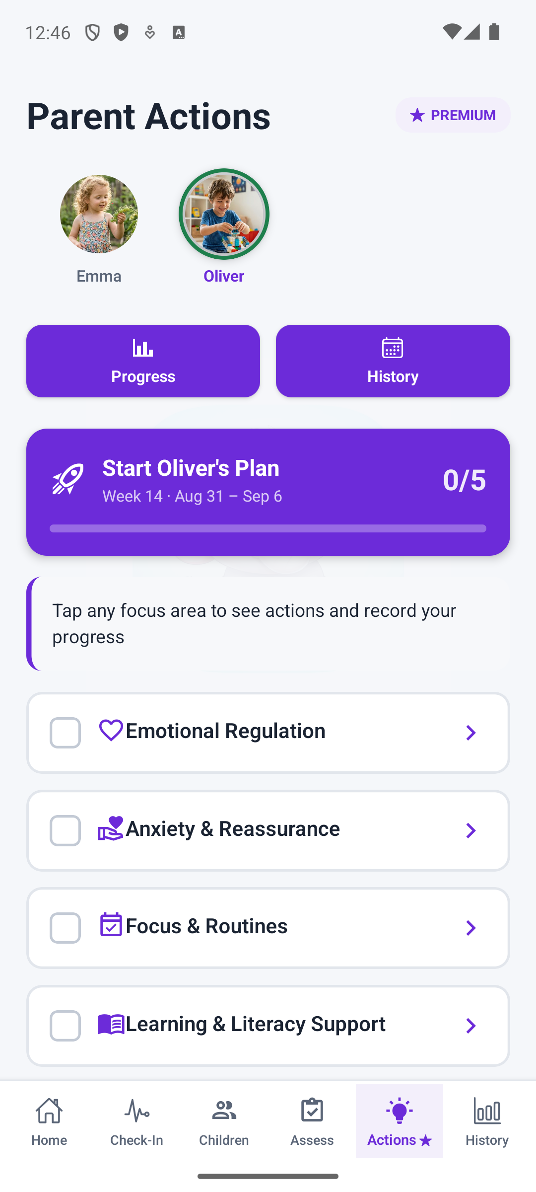 Weekly Action Plan