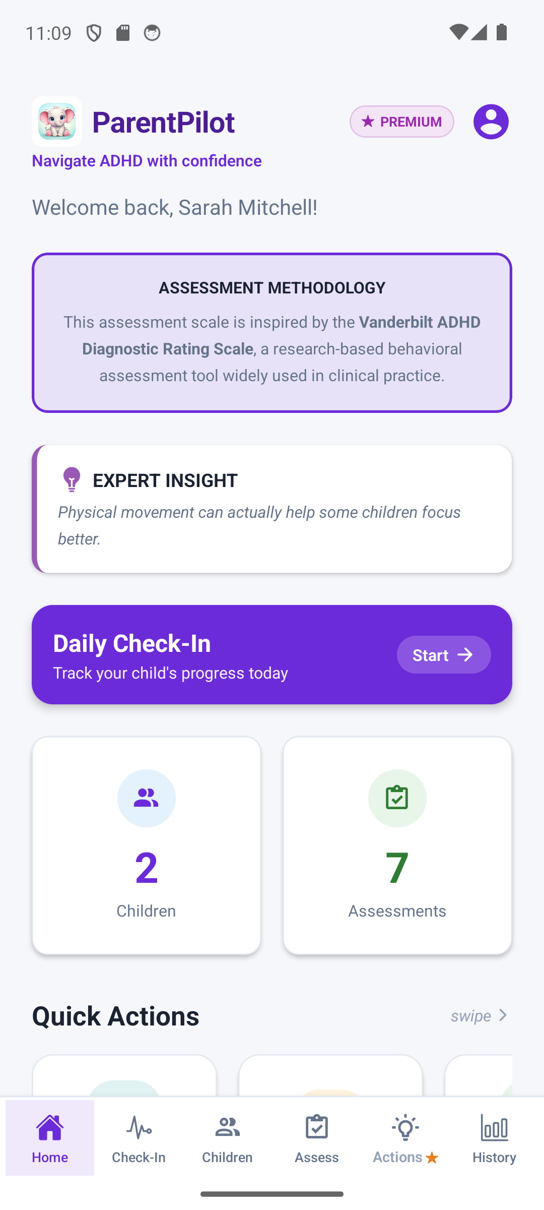 Home Dashboard